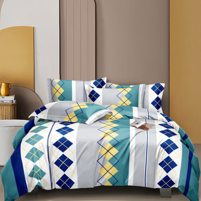 bedsheet with 2 pillow cover