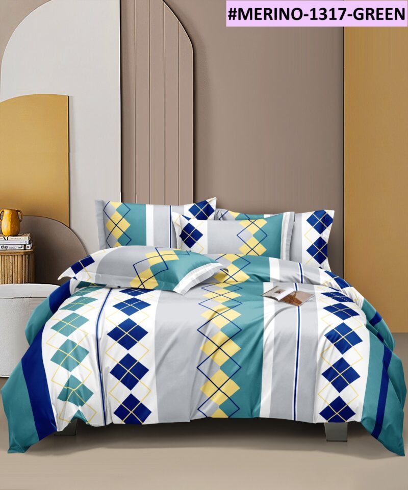 bedsheet with 2 pillow cover