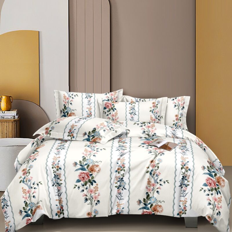 1 badsheet with 2 pillow cover