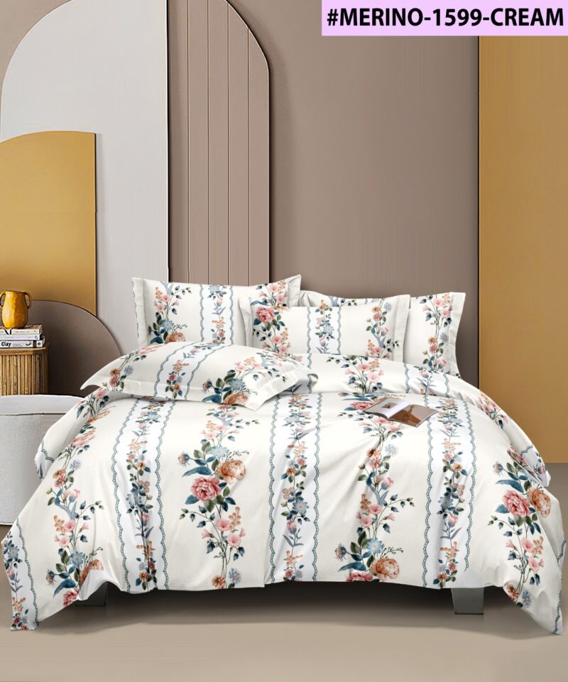 1 badsheet with 2 pillow cover