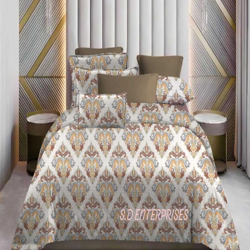 bedsheet with to pillow cover