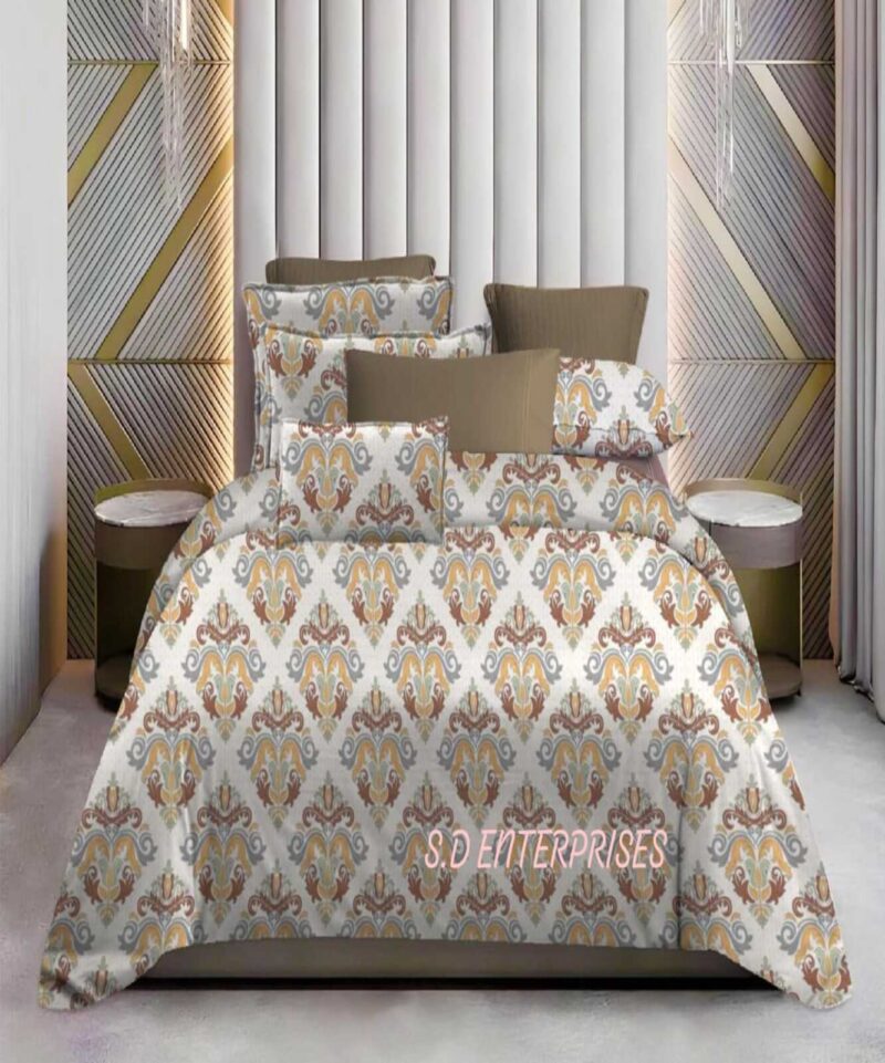 bedsheet with to pillow cover