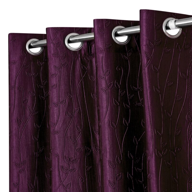 Heavy Polyester Punching Pattern Curtain Window 4 X 6