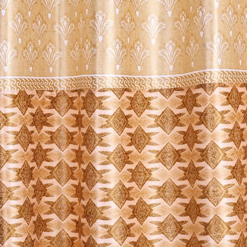 Polyester Printed Long Window and Door Curtains 7 Feet Long
