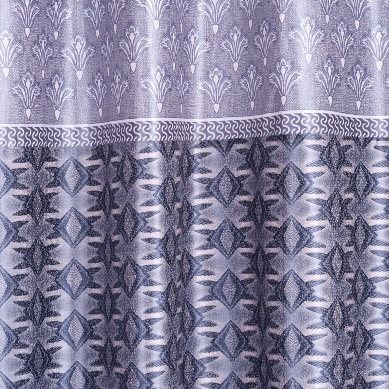Decor Floral Polyester Curtains for Window 6 Feet